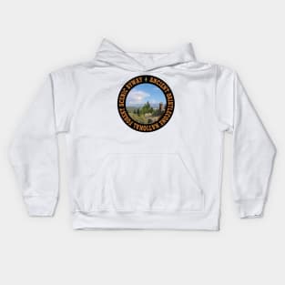 Ancient Bristlecone Scenic Byway National Forest Scenic Byway circle Kids Hoodie